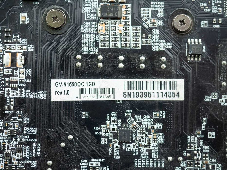 Gigabyte GeForce GTX 1650 OC 4GB GDDR5