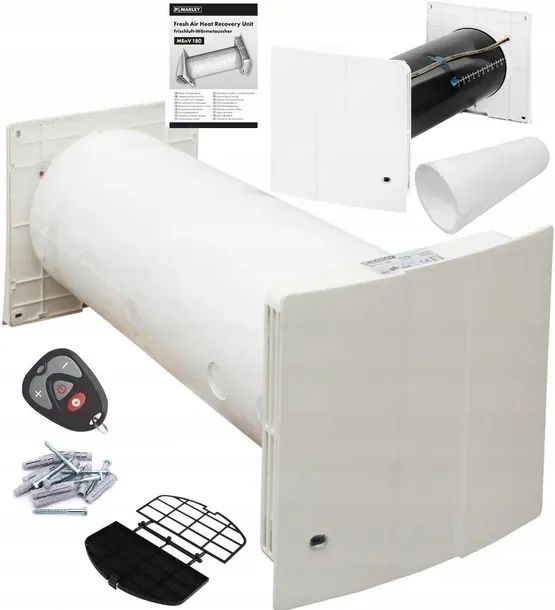 Rekuperator ścienny MARLEY z pilotem