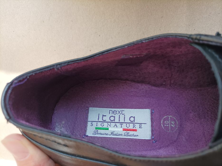 44 skórzane buty męskie wizytowe eleganckie półbuty biznesowe