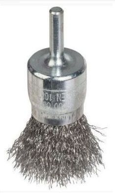 Szczotka Pędzelkowa Drut Stalowy Trzpień 6Mm, Fi15Mm