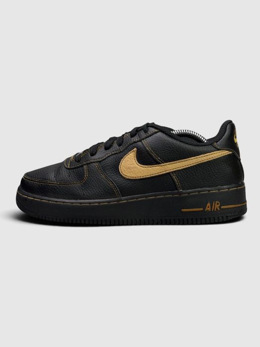 Buty Sportowe Nike Air Force 1 Low Czarny Musztardowy Rozmiar 39