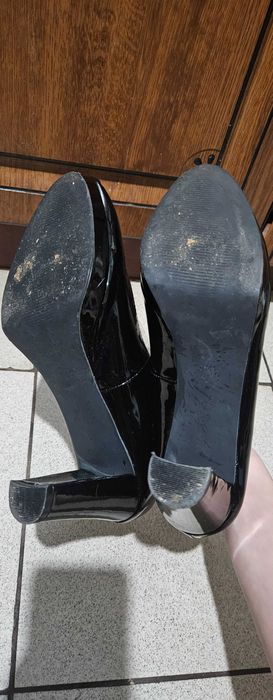 Чорті туфлі на каблуку