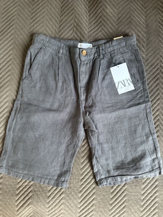 Льняні шорти Zara, для хлопчика, 11-12 років