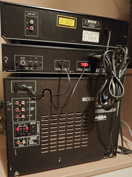 Sony lbt v502: wzmacniacz, korektor,tuner,CD