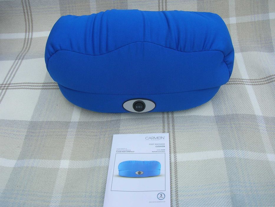 Вібромасажер для ніг Carmen C81229 (подушка-масажер)   бездротова