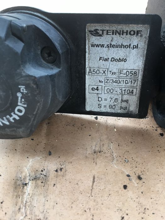 hak holowniczy fiat doblo od 00r-2010rok