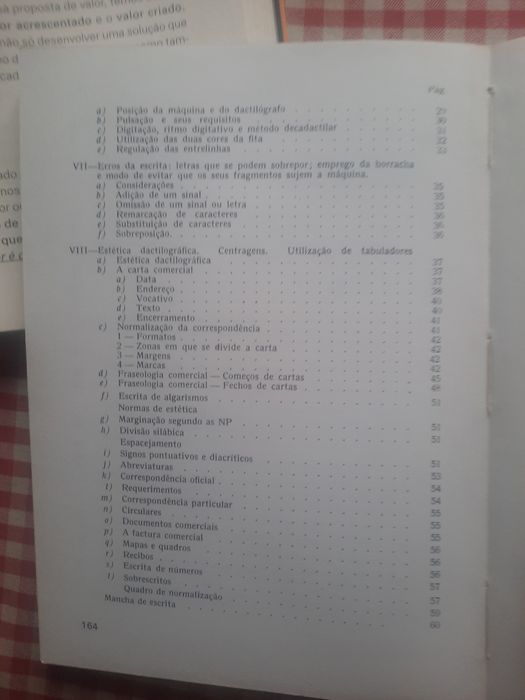 Dactilografia exercícios e lições práticas de Dactilografia
