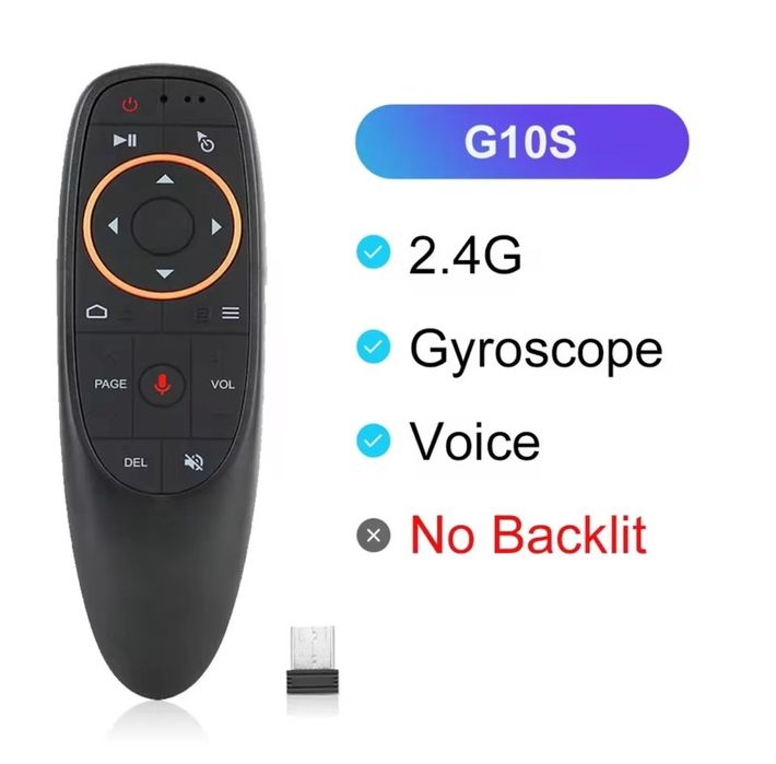 Нові голосові пульти G10s; Q5 з гіроскопом (AIR MOUSE)