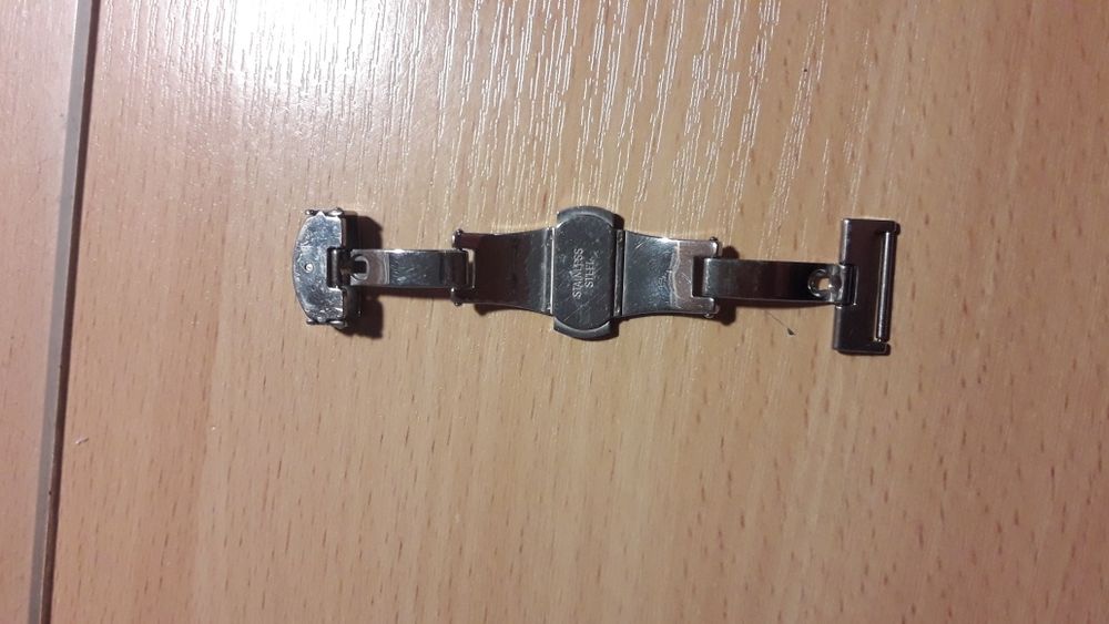 Пряжка метелик подвійна, бакля, кліпса.