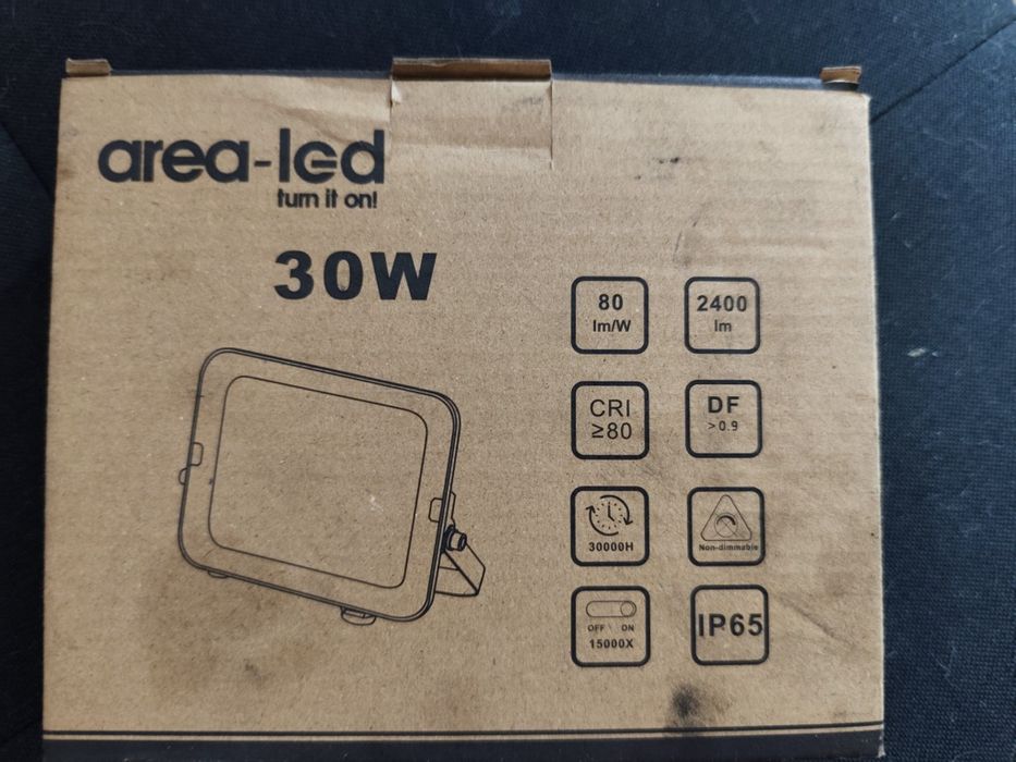 Halogen Led 30w 5000k NOWY