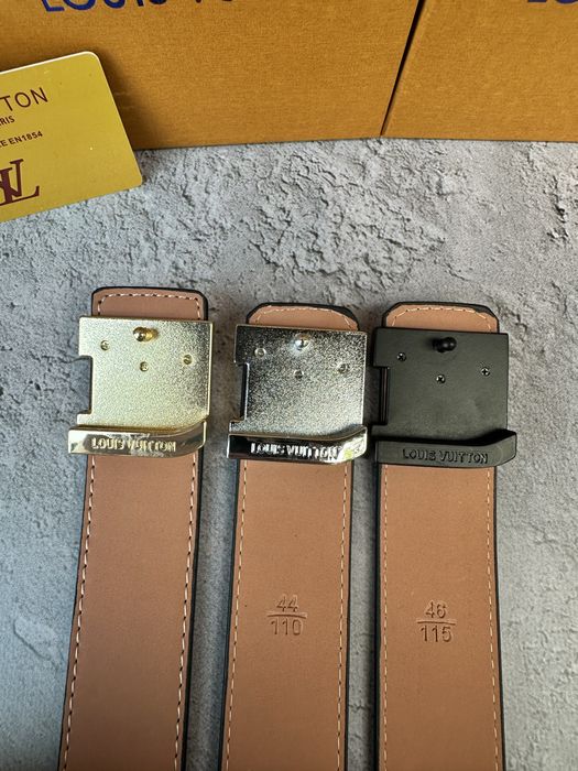 Ремень Louis Vuitton Belt | Шкіряний ремінь LV ПОВНА КОМПЛЕКТАЦІЯ