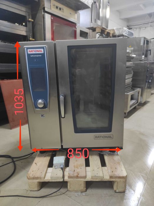 Газовий пароконвектомат Пароконвектомат Rational Rational SCC WE 101G