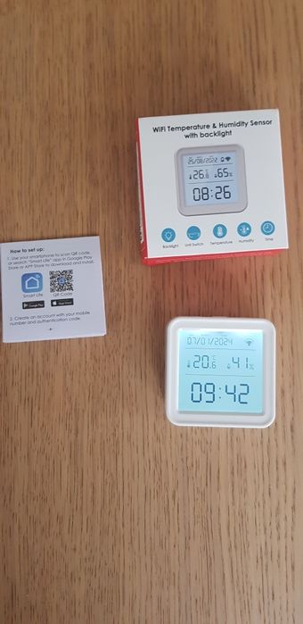 Smart Termometr Wi-Fi Smart Life i Tuya