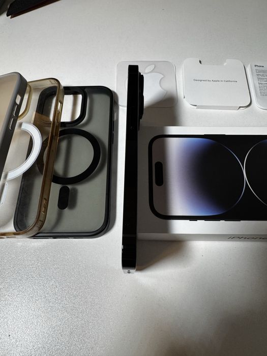 Iphone 14 Pro 128GB Gwiezdna Czerń + dodatki