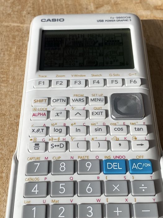 Calculadora gráfica CASIO fx-9860 giii