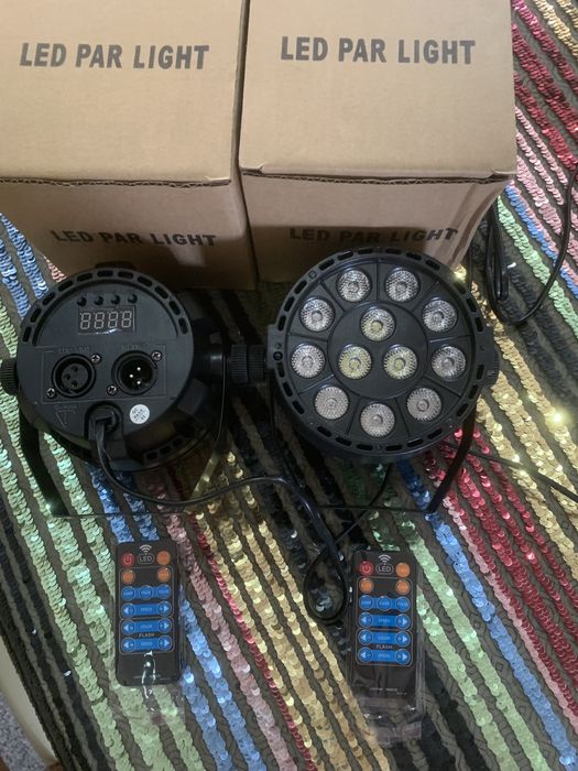 Par led 12x3w novos em caixa