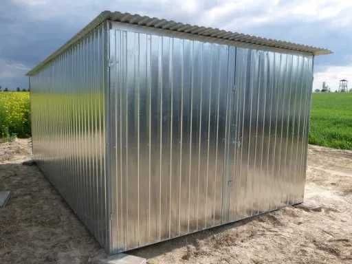 Garaż blaszany 3x5 KONSTRUKCJA OCYNK! Garaże blaszane Cały Kraj SZYBKO