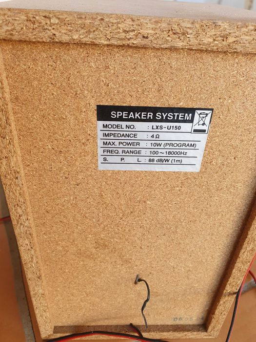 Colunas pequenas aparelhagem  mini