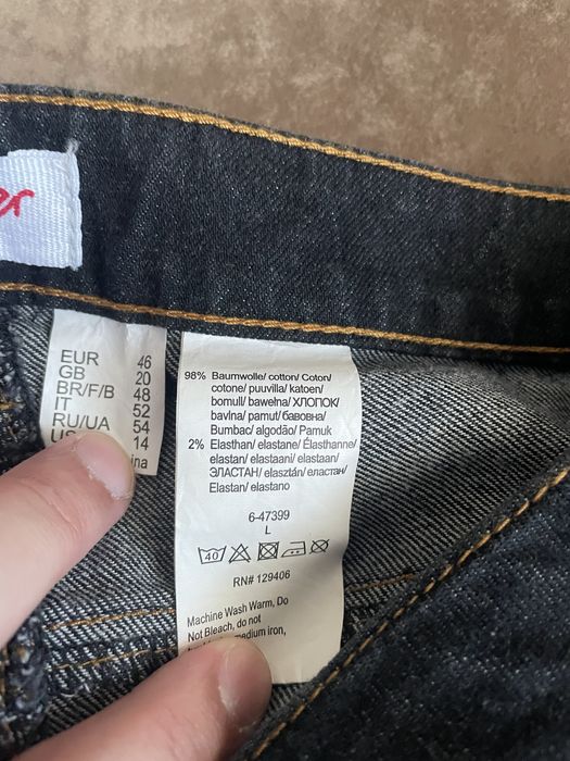 Jeansy granatowr bonprix