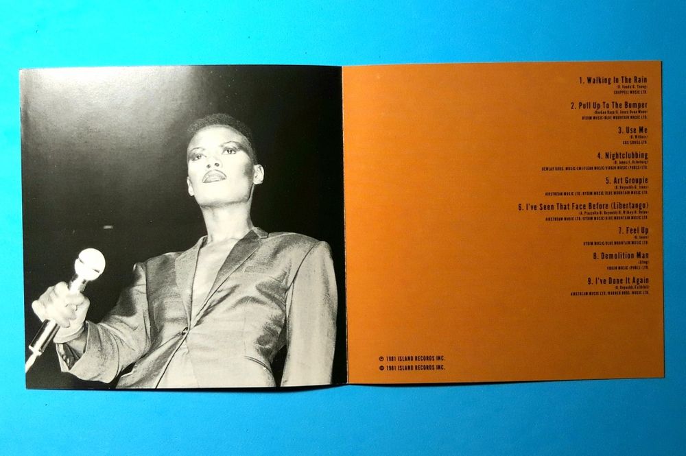 Grace Jones – Nightclubbing (CD, 1995?)