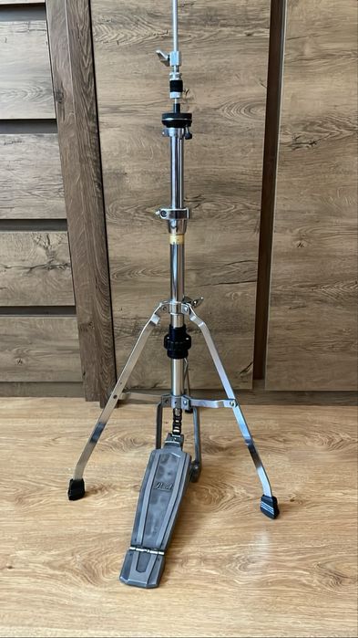 ! Statyw pod talerze Hi-hat Pearl lata 80 hihat talerz perkusja