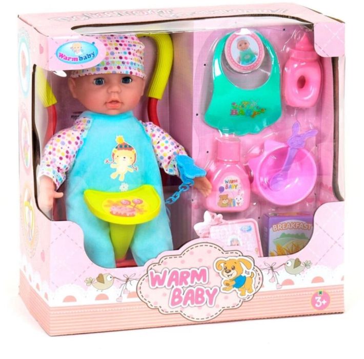 Пупс з аксесуарами Kimi 35 см Стільчик