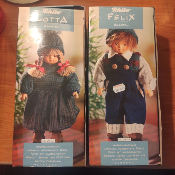 Пара фарфоровых кукол Германия