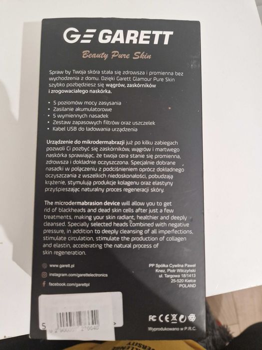 Urządzenie  do mikrodermabrazji