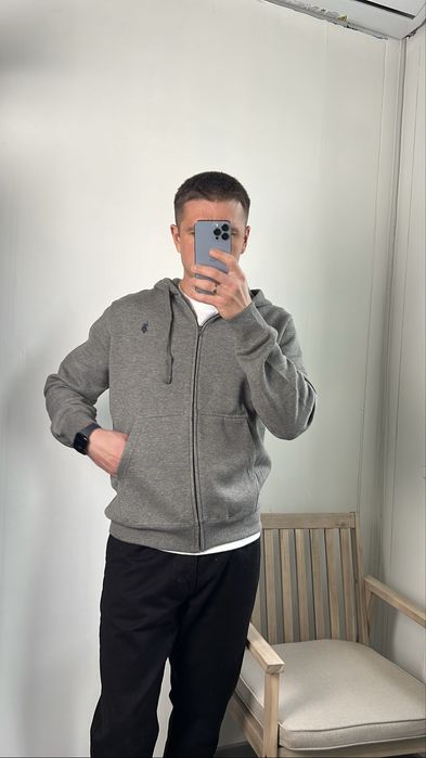 Оригінал ! Чоловіче Zip худі US POLO A.S.S.N