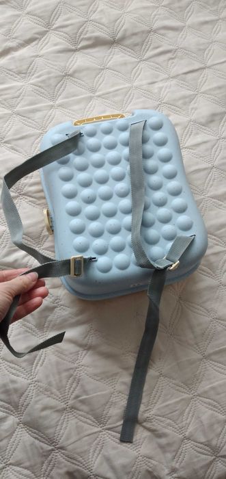 Zestaw zabawek do piasku piaskownicy nad morze w plecaku + autko