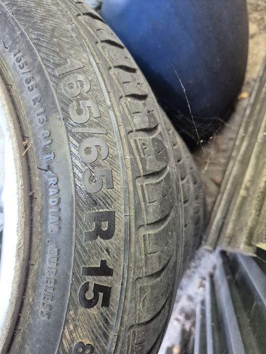 Alufelgi z oponami Opel Corsa 165/65/R15