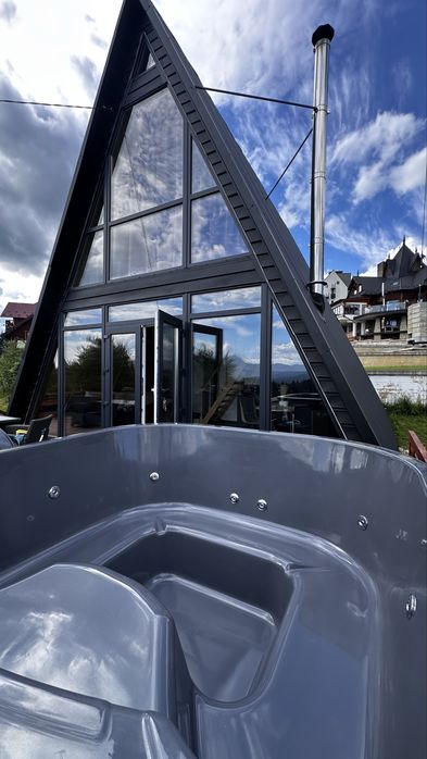 КОТЕДЖ ЧАН БУКОВЕЛЬ ЯБЛУНИЦЯ A-frame  З Неймовірним краєвидом