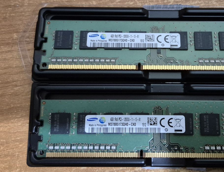 Оперативна пам'ять DDR-3, 2×4 Гб