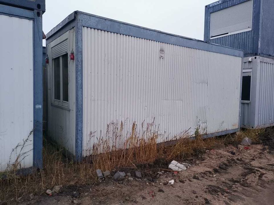 Kontener biurowy socjalny magazynów wc