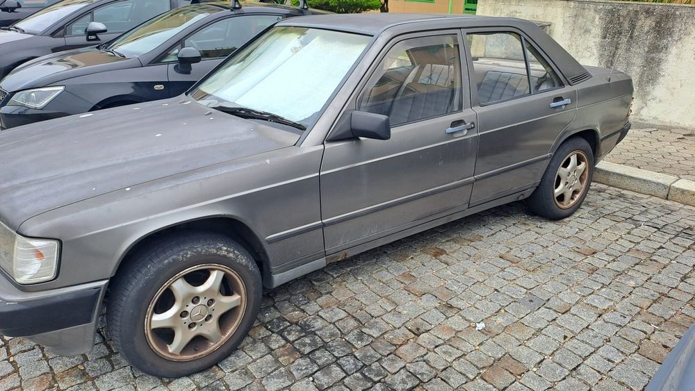 Mercedes 190D a andar – para peças ou projeto (com inspeção)