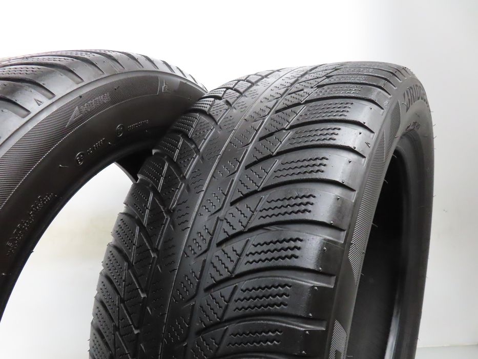 2x 225/50r17 Opony Zimowe Używane Bridgestone Blizzak Lm001 98h Xl Ao