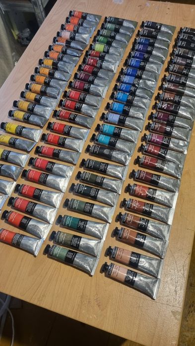 Farby artystyczne olejne REMBRANDT i SENNELIER 40 ml.