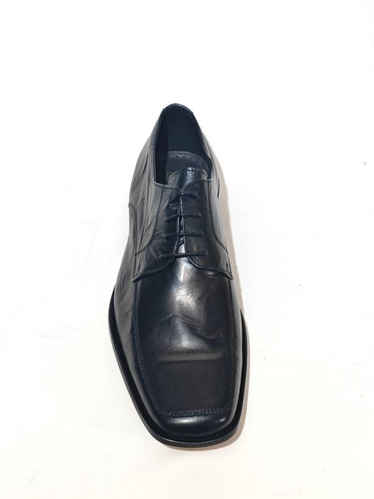 Sapato Homem Couro Preto - Tamanho 45 - Novos