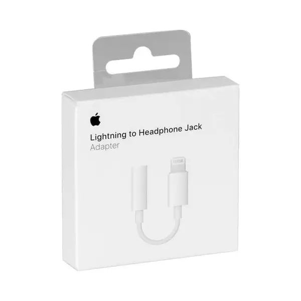 ОРИГІНАЛЬНИЙ адаптер Apple Lightning to 3.5mm Headphones