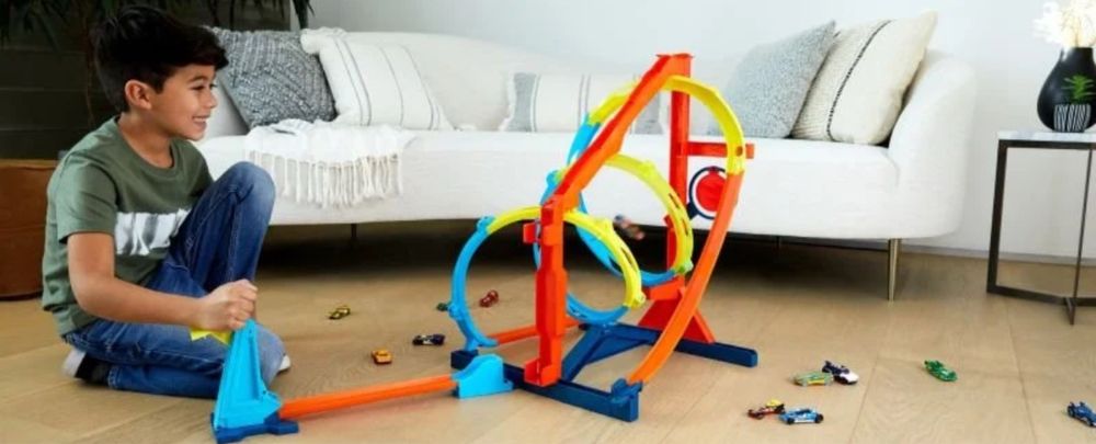 Hot Wheels Track Builder Unlimited Epicka Pętla HDX79