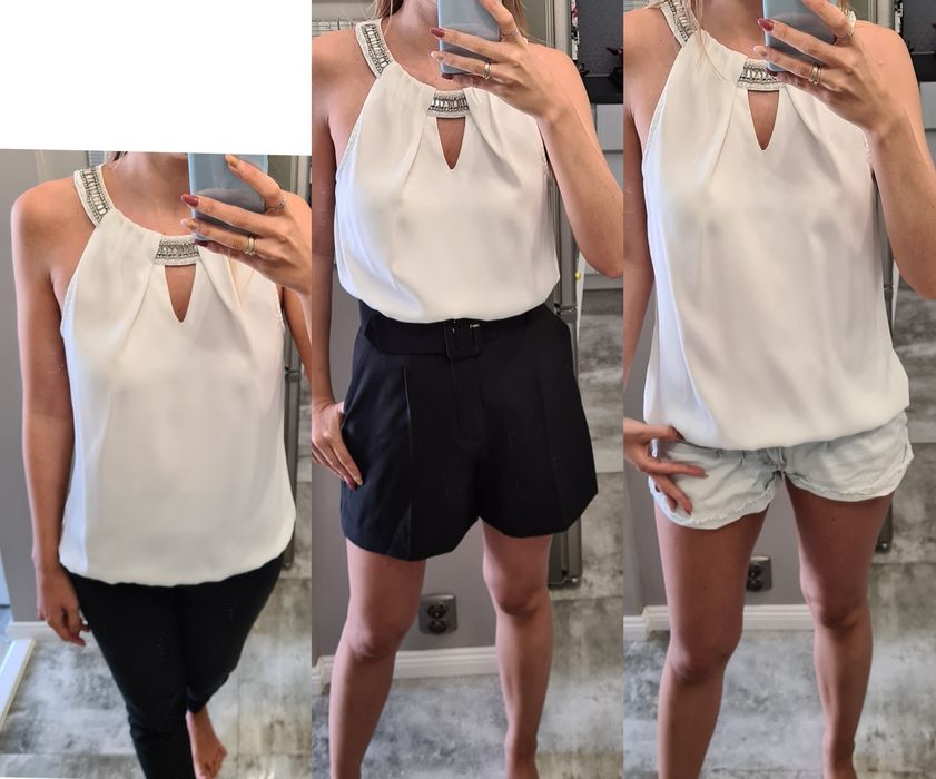 Elegancka biała bluzka Celebration by Mohito – 34