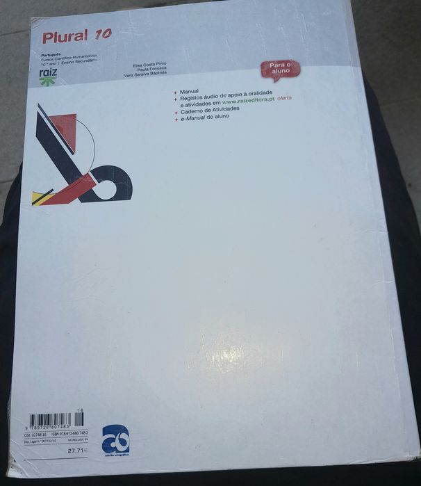 Manual 10° ano Português
