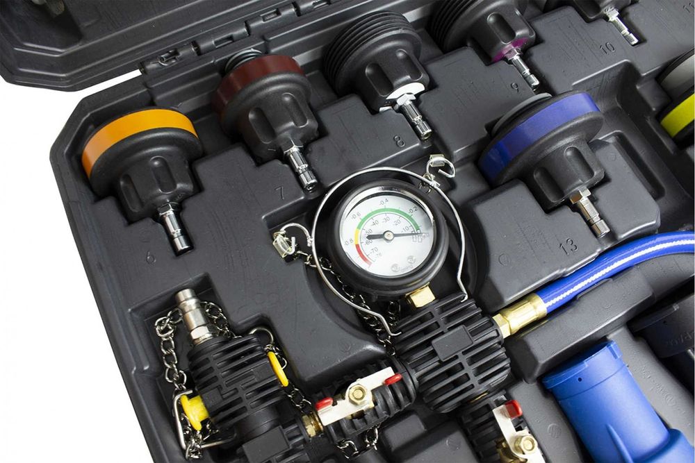 Teste do Sistema de Refrigeração KROFTOOLS    JR19