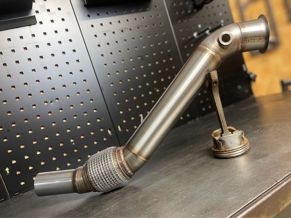 Downpipe 2,5” BMW e60, e61 n47 177km