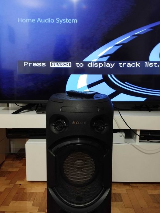 Głośnik przenośny Sony MHC-V21D bluetooth, radio, DVD/CD