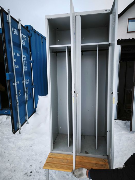 5 Szaf BHP Malow 220x80x50 z Ławką , SANEPID, Pracownicza, Faktura