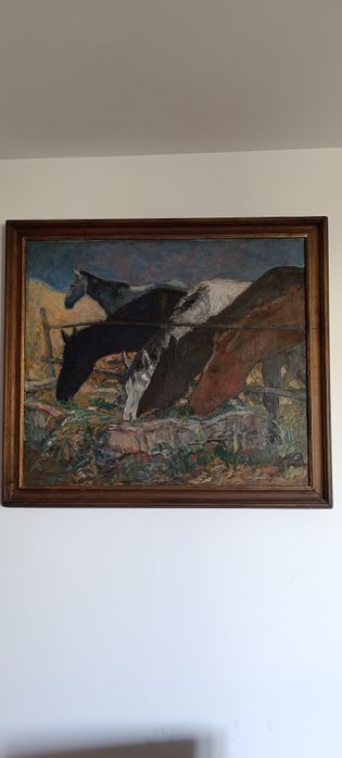 Obraz malarza F.E.Dziechciarczyk 1984r