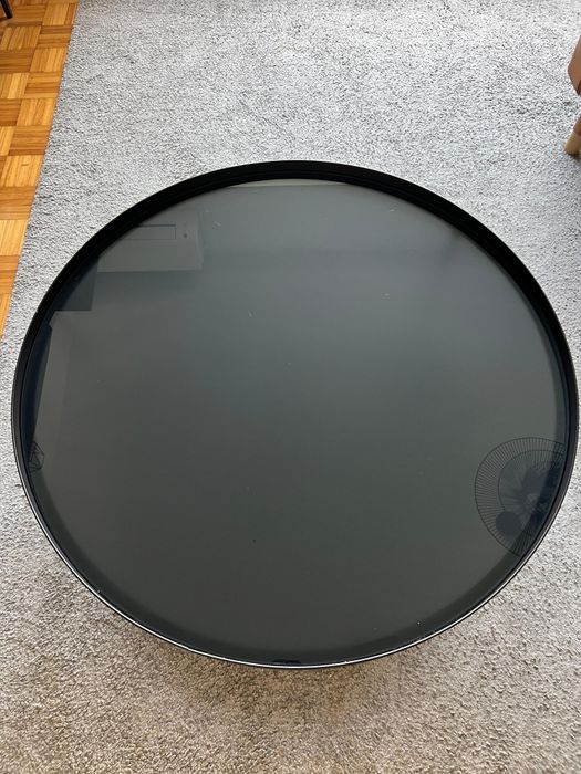 Mesa de centro preta IKEA