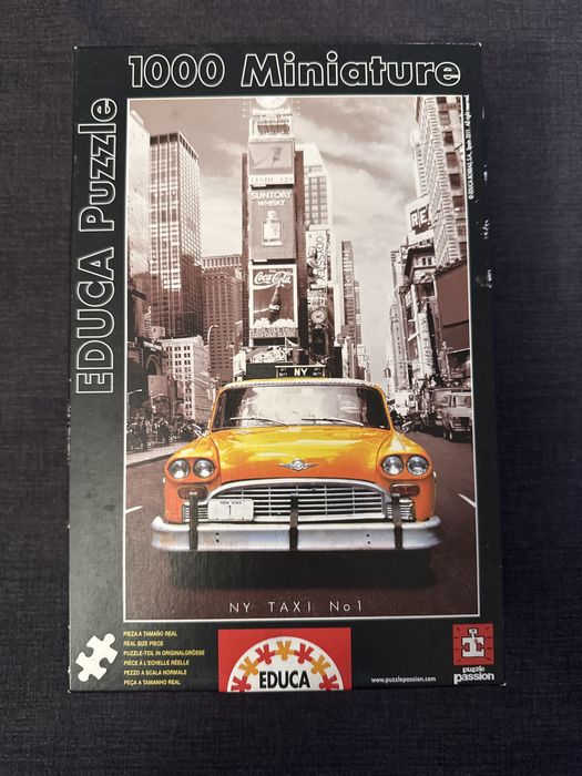 Vendo puzzle 1000 peças ‘NY TAXI No 1’