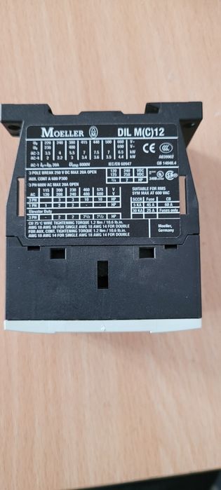 Stycznik mocy Moeller DIL12